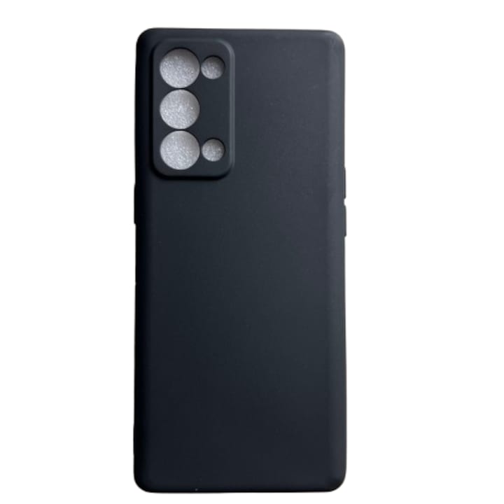 Husa Soft TPU compatibila cu Oppo Reno 6 Pro 5G, Negru mat