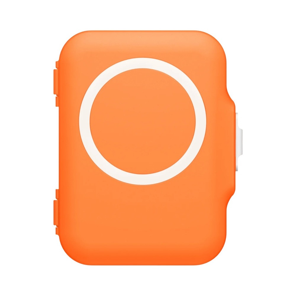Portofel Compatibil MagSafe Spigen TinTap MagFit+, Sistem blocare, Design Elegant, Portocaliu