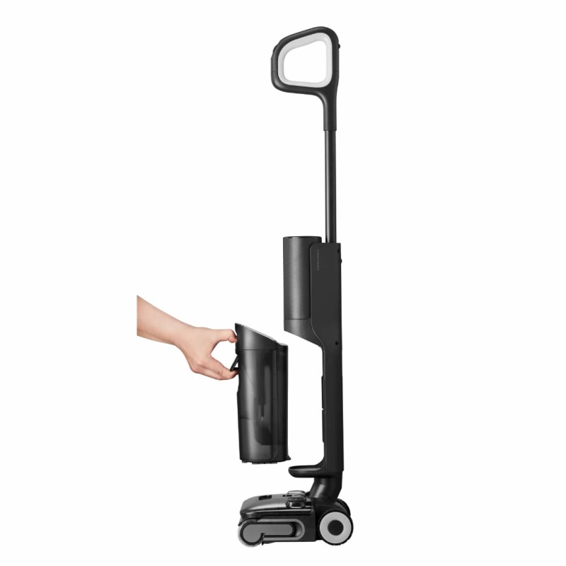 Aspirator vertical Roborock F25 ACE Combo, 269 W, 25 000 Pa, 560 ml, 4 niveluri de putere, Autocuratare, Autonomie de pana la 60 de minute, Negru