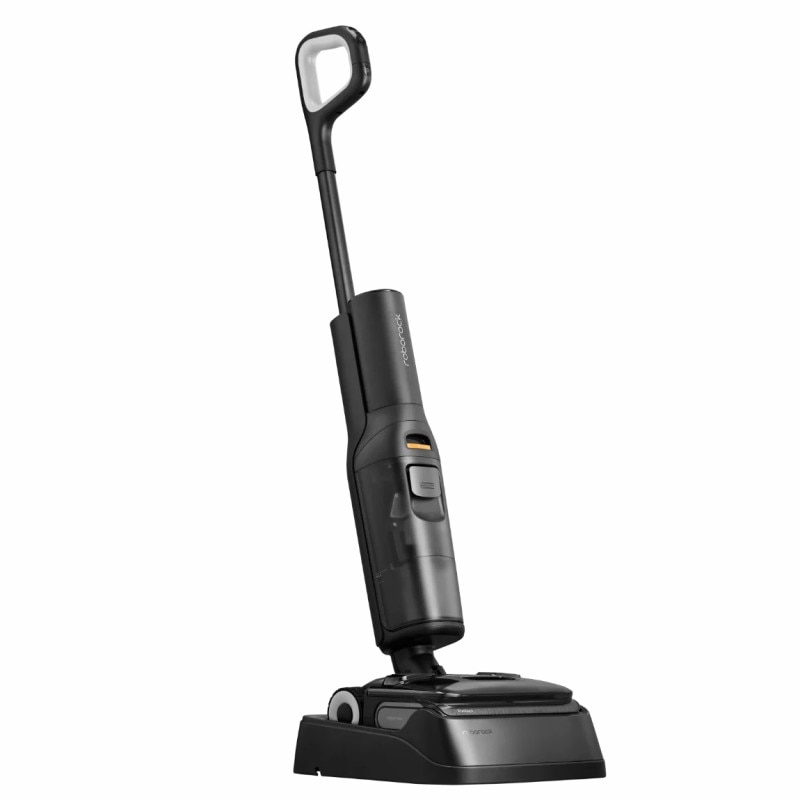 Aspirator vertical Roborock F25 ACE Combo, 269 W, 25 000 Pa, 560 ml, 4 niveluri de putere, Autocuratare, Autonomie de pana la 60 de minute, Negru