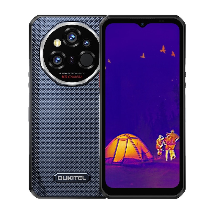 Telefon Oukitel WP55 Ultra 5G, 512GB, 16GB, gri, 6.6"