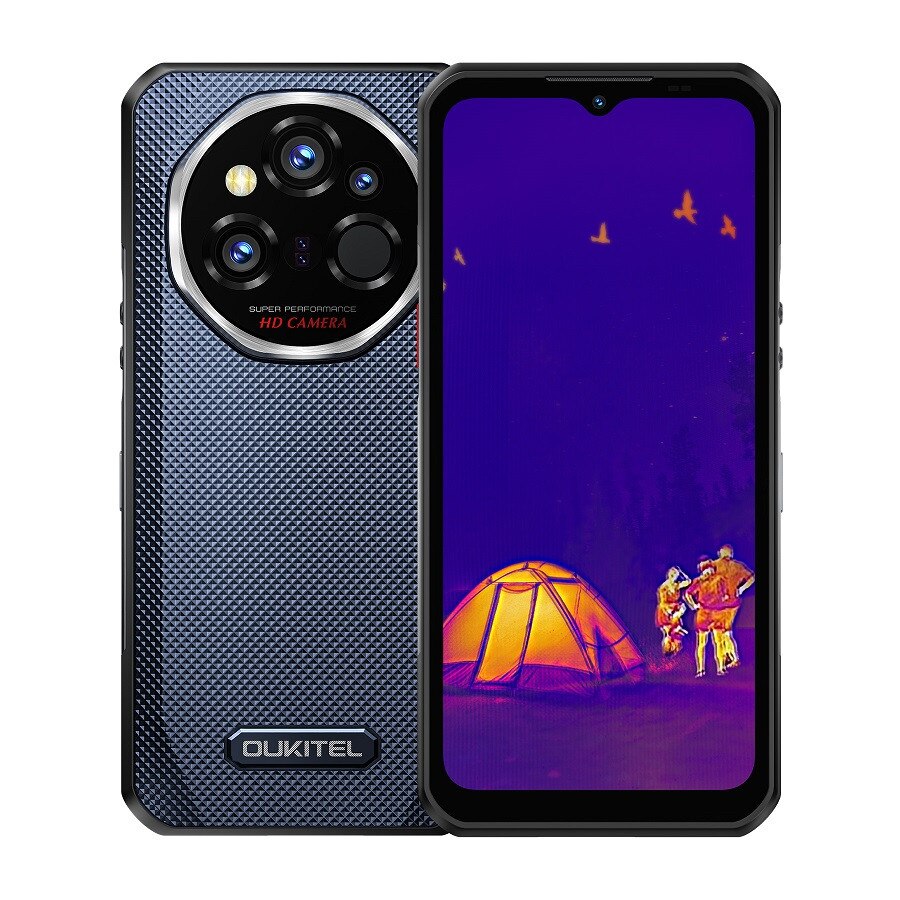 Telefon Oukitel WP55 Ultra 5G, 512GB, 16GB, gri, 6.6"
