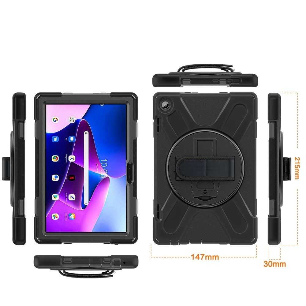 Husa XGSM pentru Lenovo Tab M10 Gen 3, blindata, negru, 10.1 inch