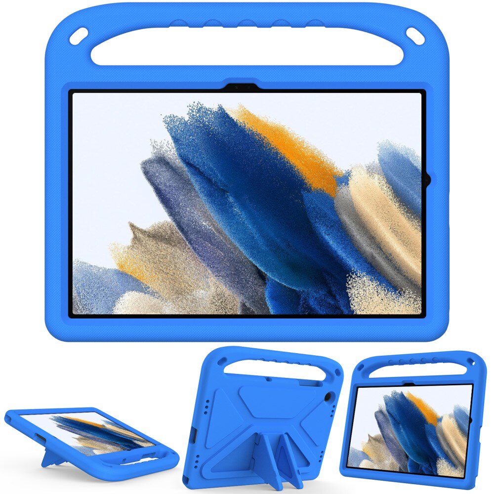 Husa cu maner pentru tableta, XGSM, Compatibila cu Samsung Galaxy Tab A9+, Albastru