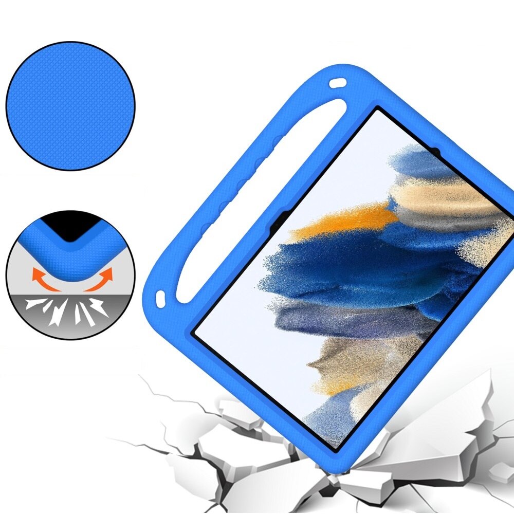 Husa cu maner pentru tableta, XGSM, Compatibila cu Samsung Galaxy Tab A9+, Albastru