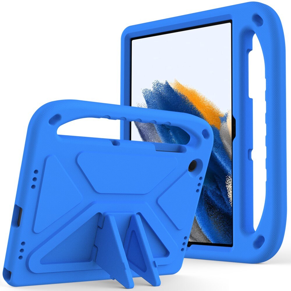 Husa cu maner pentru tableta, XGSM, Compatibila cu Samsung Galaxy Tab A9+, Albastru