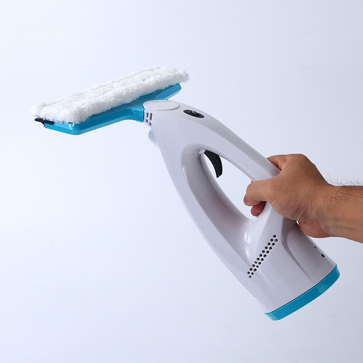 Aspirator geamuri fara fir set, curatare eficienta, baterie reincarcabila, 25 min, microfibre, multicolor