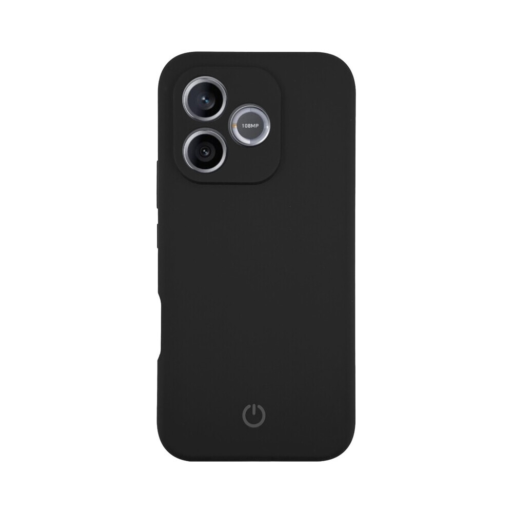 Husa de protectie CENTO Rio compatibila cu Honor 600 Lite, Negru, Silicon Premium Mat, Slim, Anti zgarieturi, Anti soc, cu margini ridicate pentru protectia ecranului si a camerei