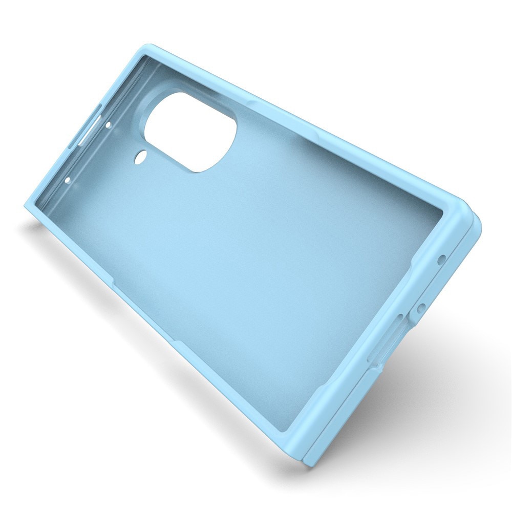 Husa pentru Samsung Galaxy Z Fold8 Ultra Liquid Silicone, Microfibre Lining, Non-Slip Airbag Design, bleu