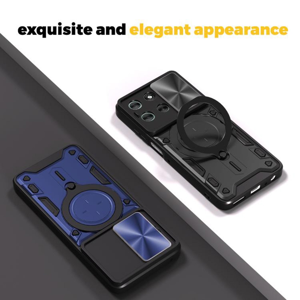 Techsuit - CamGuard Pro - Oppo A6 4G / A6x 4G / A6x 5G / A6k 4G - Blue