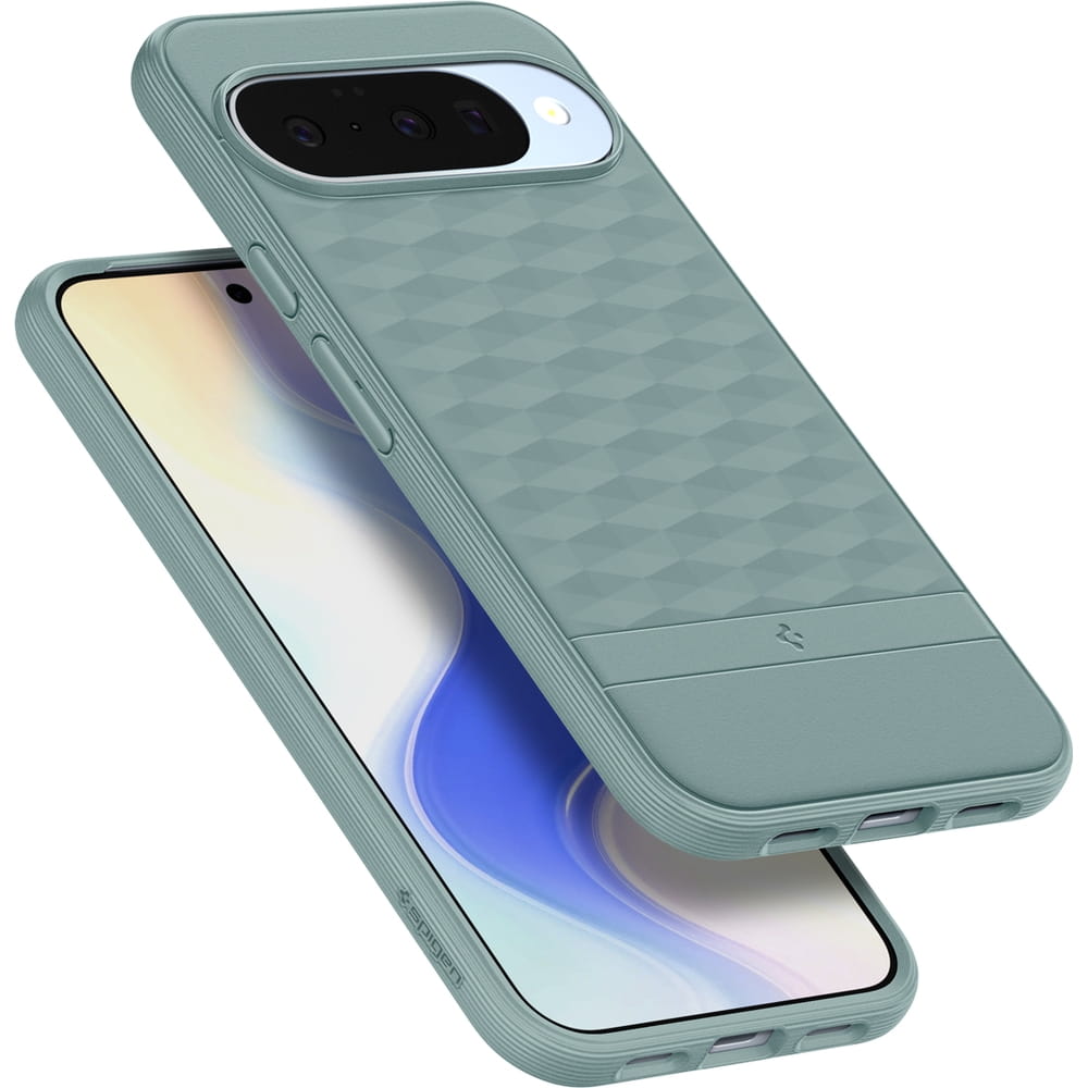 Husa, Spigen Parallax Mag pentru Google Pixel 10 Pro / Pixel 10, Verde