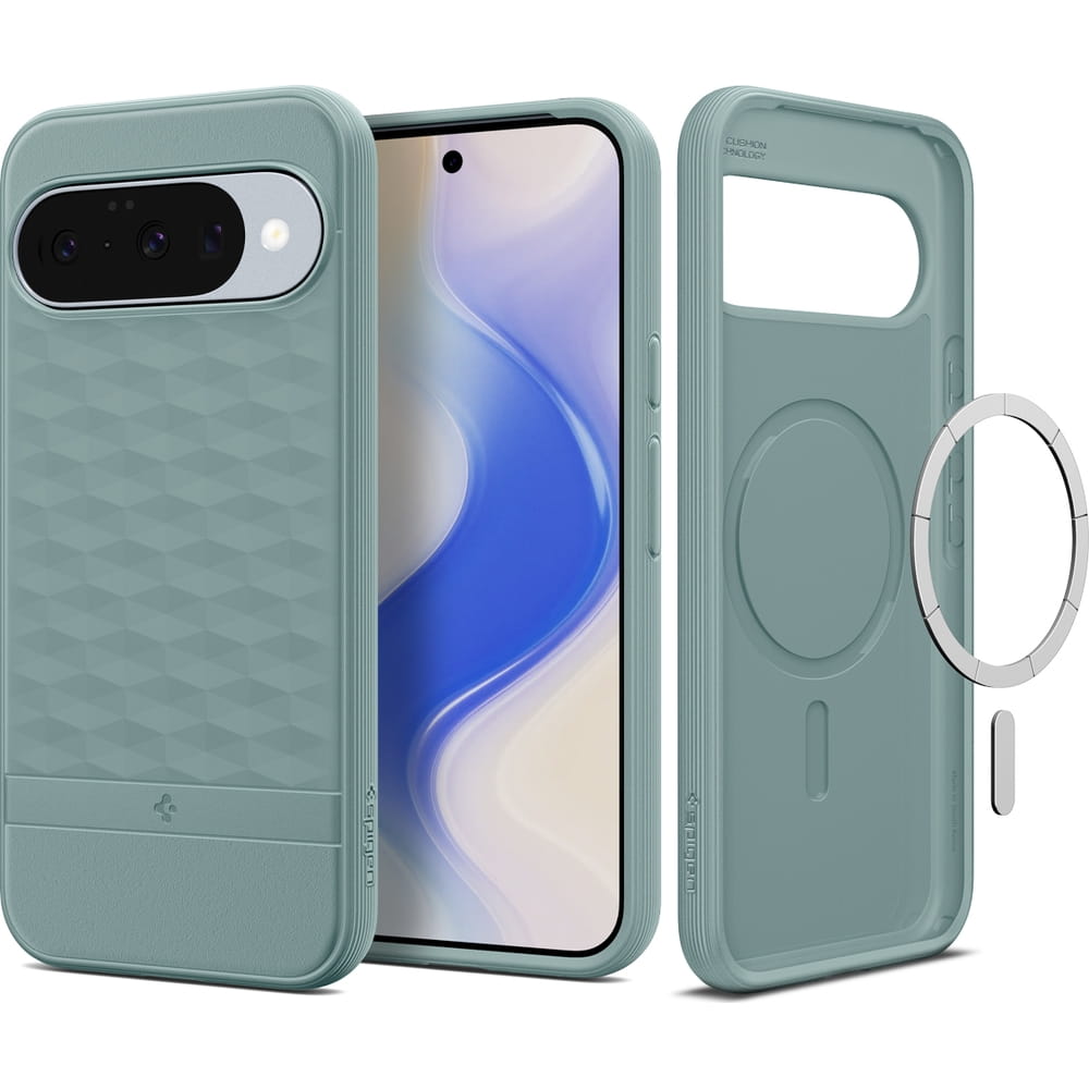 Husa, Spigen Parallax Mag pentru Google Pixel 10 Pro / Pixel 10, Verde