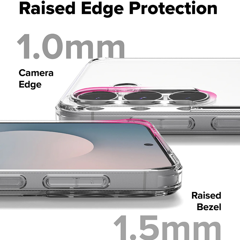 Husa pentru Samsung Galaxy S25 FE - Ringke Fusion - Clear