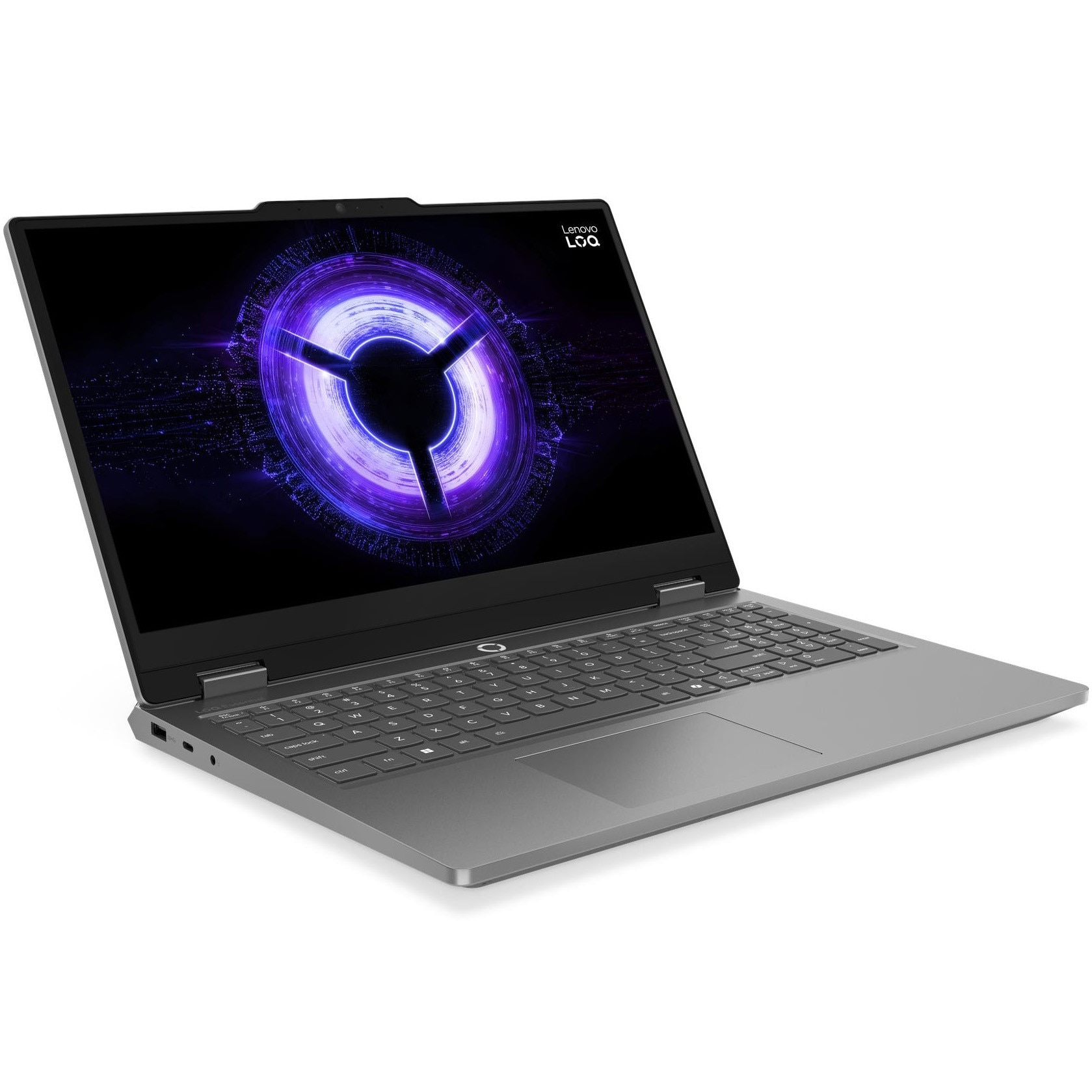 Laptop Gaming Lenovo LOQ Essential 15IRX11 cu procesor Intel® Core i5-13450HX pana la 4.6GHz, 15.6" FHD, IPS, 144Hz, 16GB DDR5, 512GB SSD, NVIDIA® GeForce RTX™ 5050 8GB GDDR7, NO OS, Luna Grey