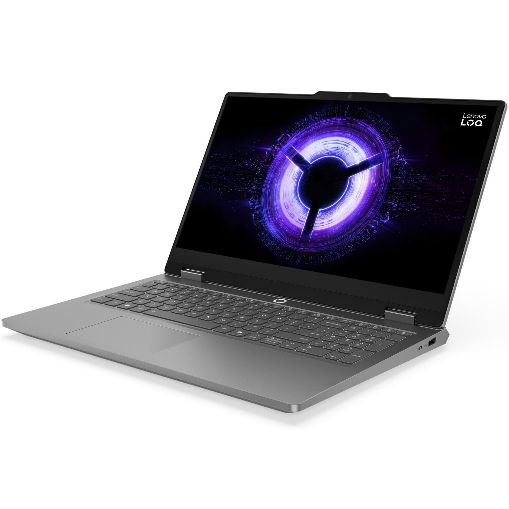 Laptop Gaming Lenovo LOQ Essential 15IRX11 cu procesor Intel® Core i5-13450HX pana la 4.6GHz, 15.6" FHD, IPS, 144Hz, 16GB DDR5, 512GB SSD, NVIDIA® GeForce RTX™ 5050 8GB GDDR7, NO OS, Luna Grey