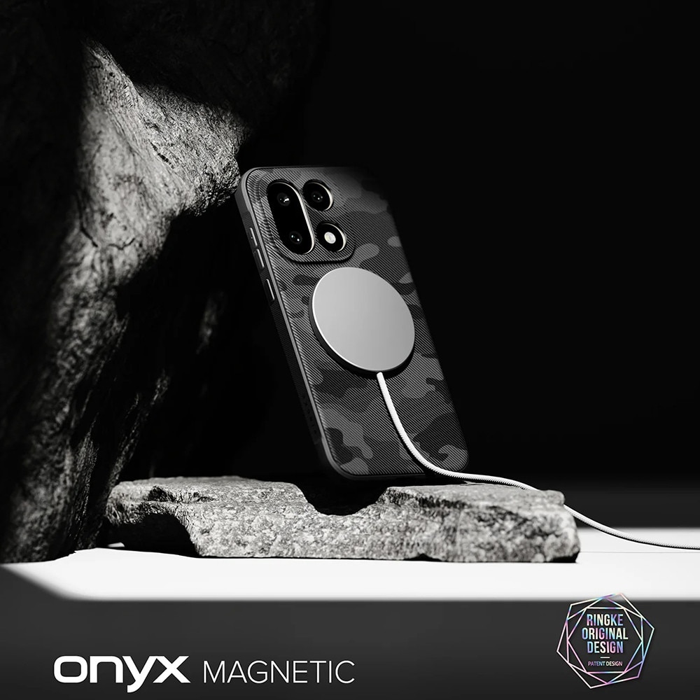 Husa pentru OnePlus 15 - Ringke Onyx MagSafe - Camo Black