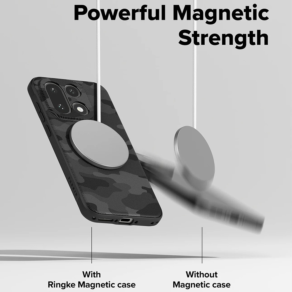 Husa pentru OnePlus 15 - Ringke Onyx MagSafe - Camo Black