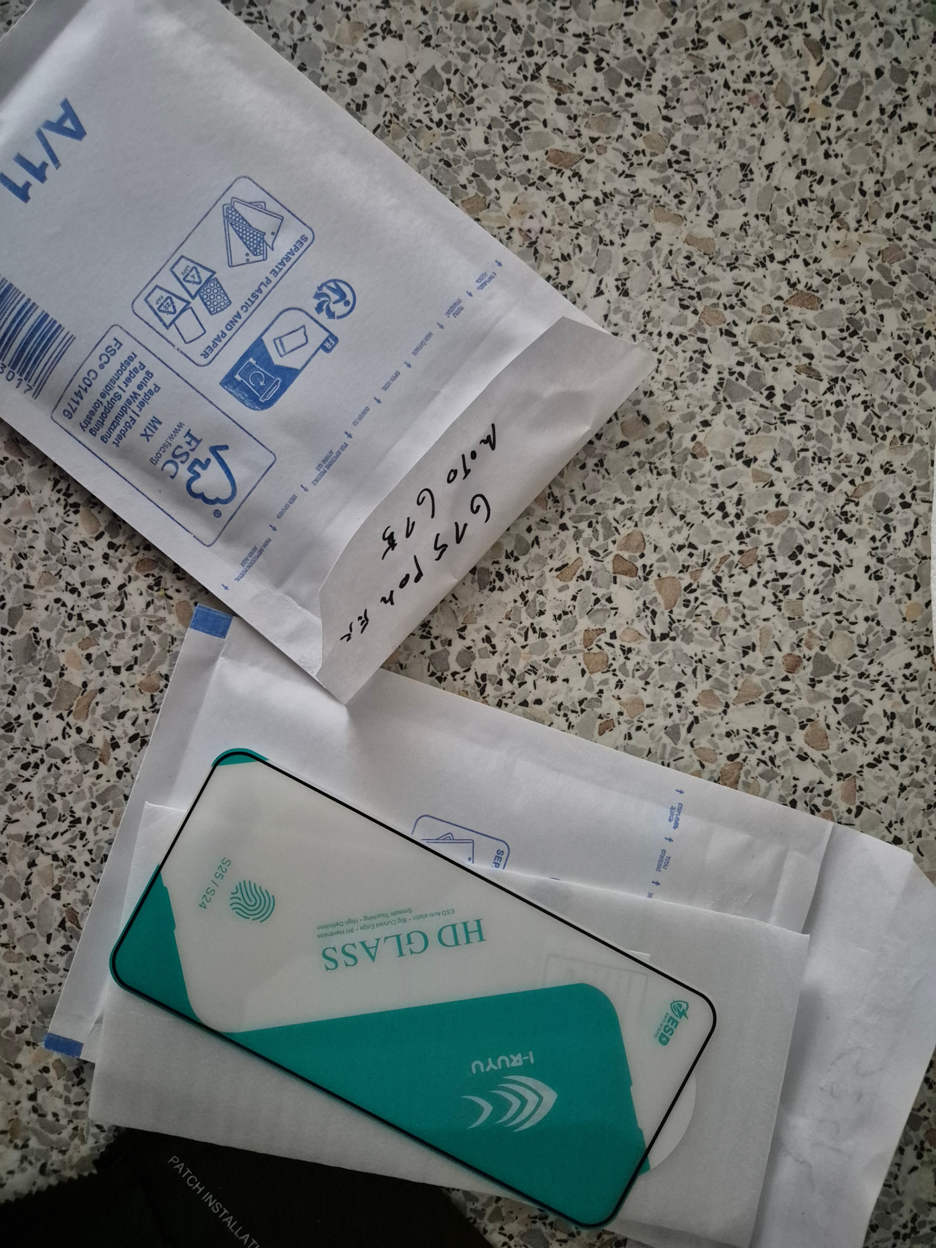 Folie protectie sticla securizata, compatibila cu Motorola Moto G24, Full Cover, Full Glue, Margini negre
