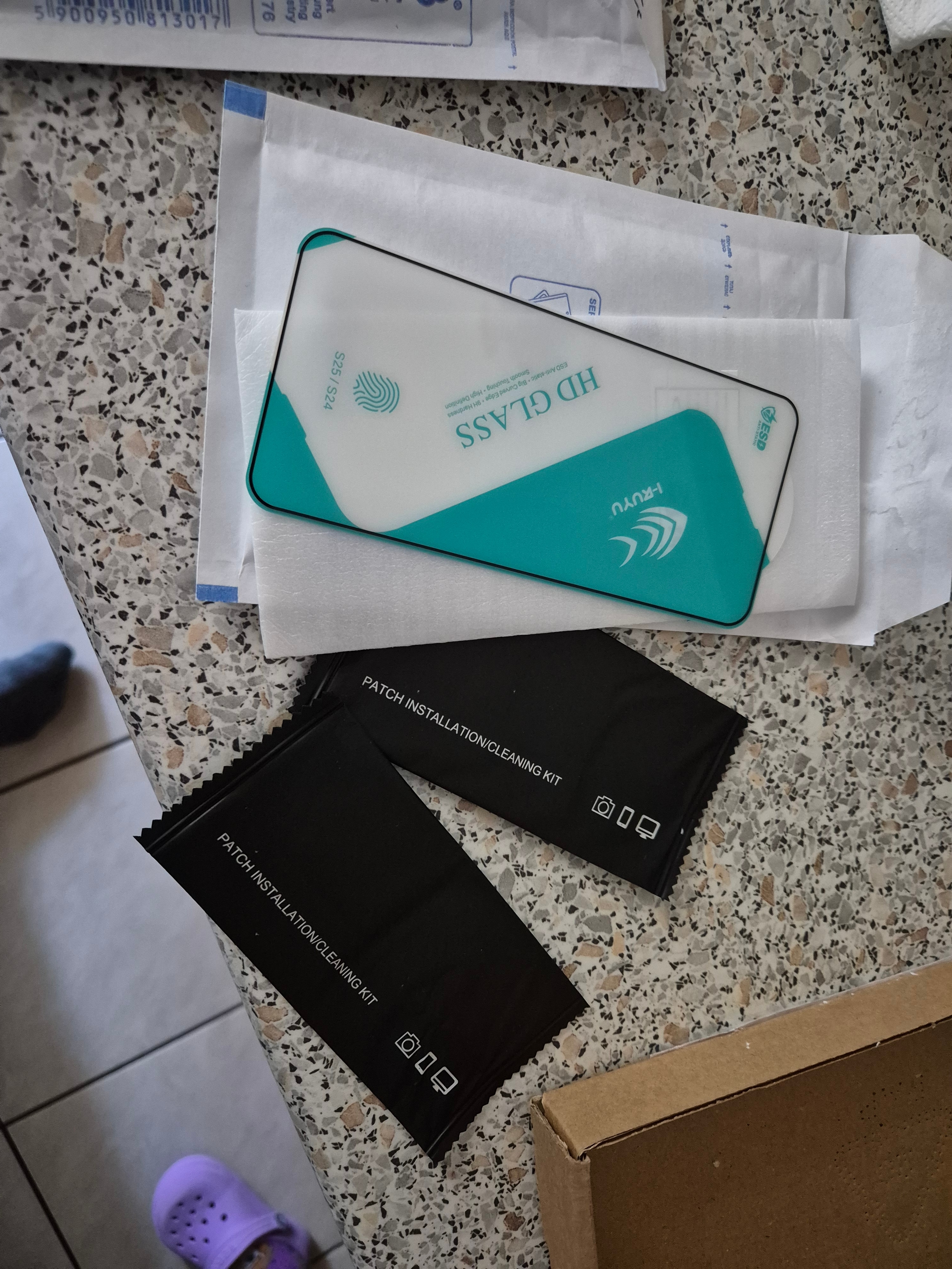 Folie protectie sticla securizata, compatibila cu Motorola Moto G24, Full Cover, Full Glue, Margini negre