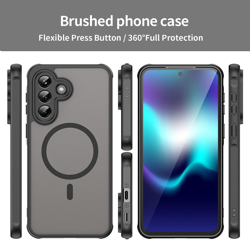 Husa pentru Samsung Galaxy A37 5G - Techsuit HaloFrost II MagSafe - Black
