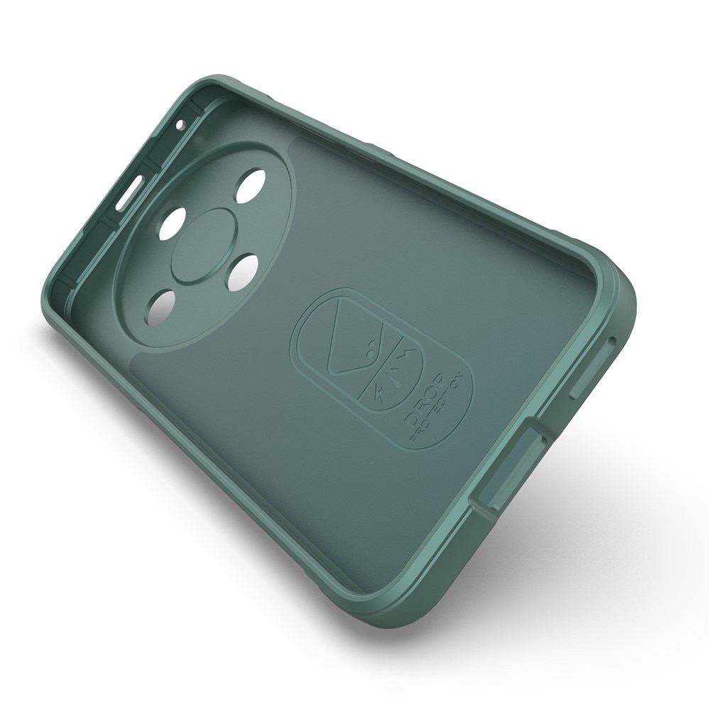 Husa antisoc pentru Honor Magic8 Lite, Accesorio Magic Shield, Green