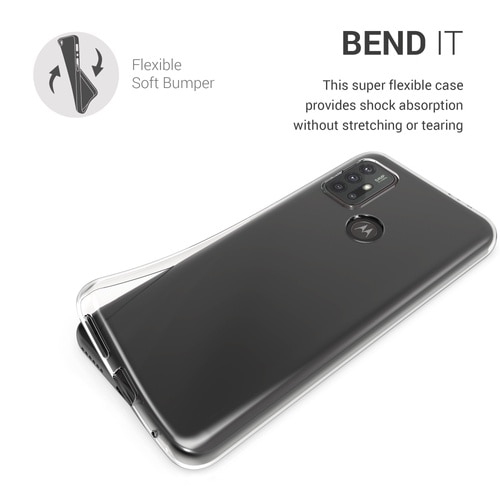 Husa pentru Motorola Moto G30/Moto G10, Silicon, Transparent, 54626.03