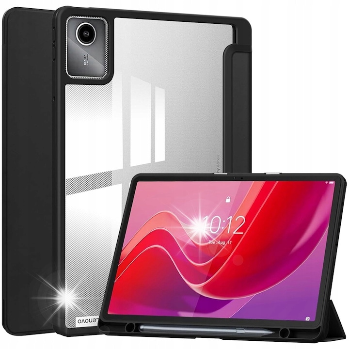 Husa tableta, Supero, Lenovo Tab M11, protectie TPU, suport pentru stylus, 11"