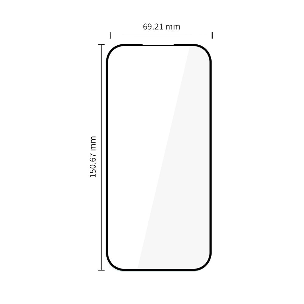 Set 2 folii sticla securizata Tech-Protect Glass Fit Plus compatibile cu Google Pixel 10a, Negru