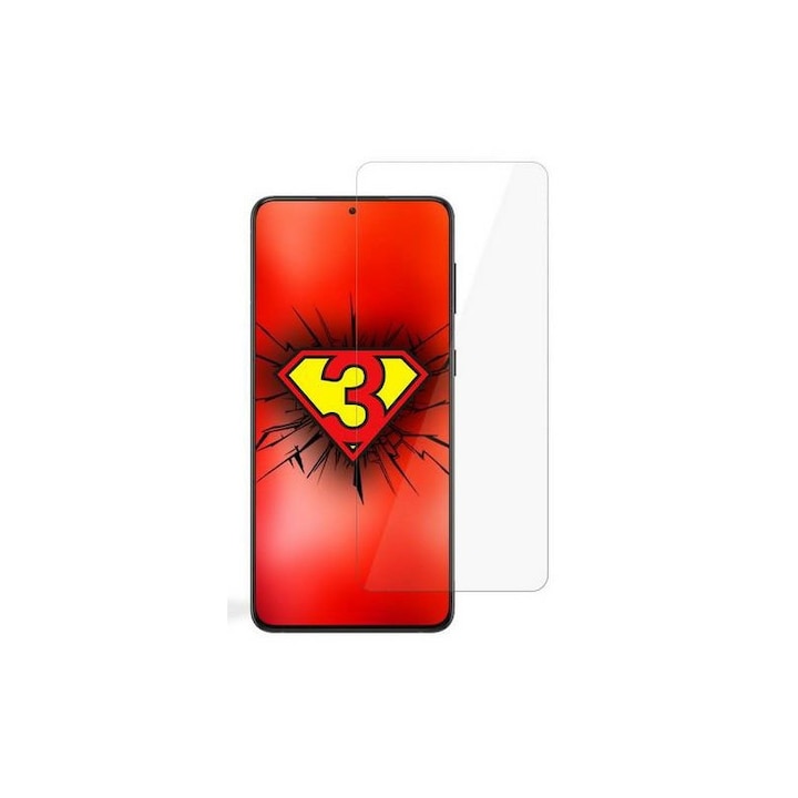 Folie Nano 3mk Flexible Glass Compatibil Cu Samsung Galaxy S21 Fe 5g, Transparenta, Ultra Rezistenta