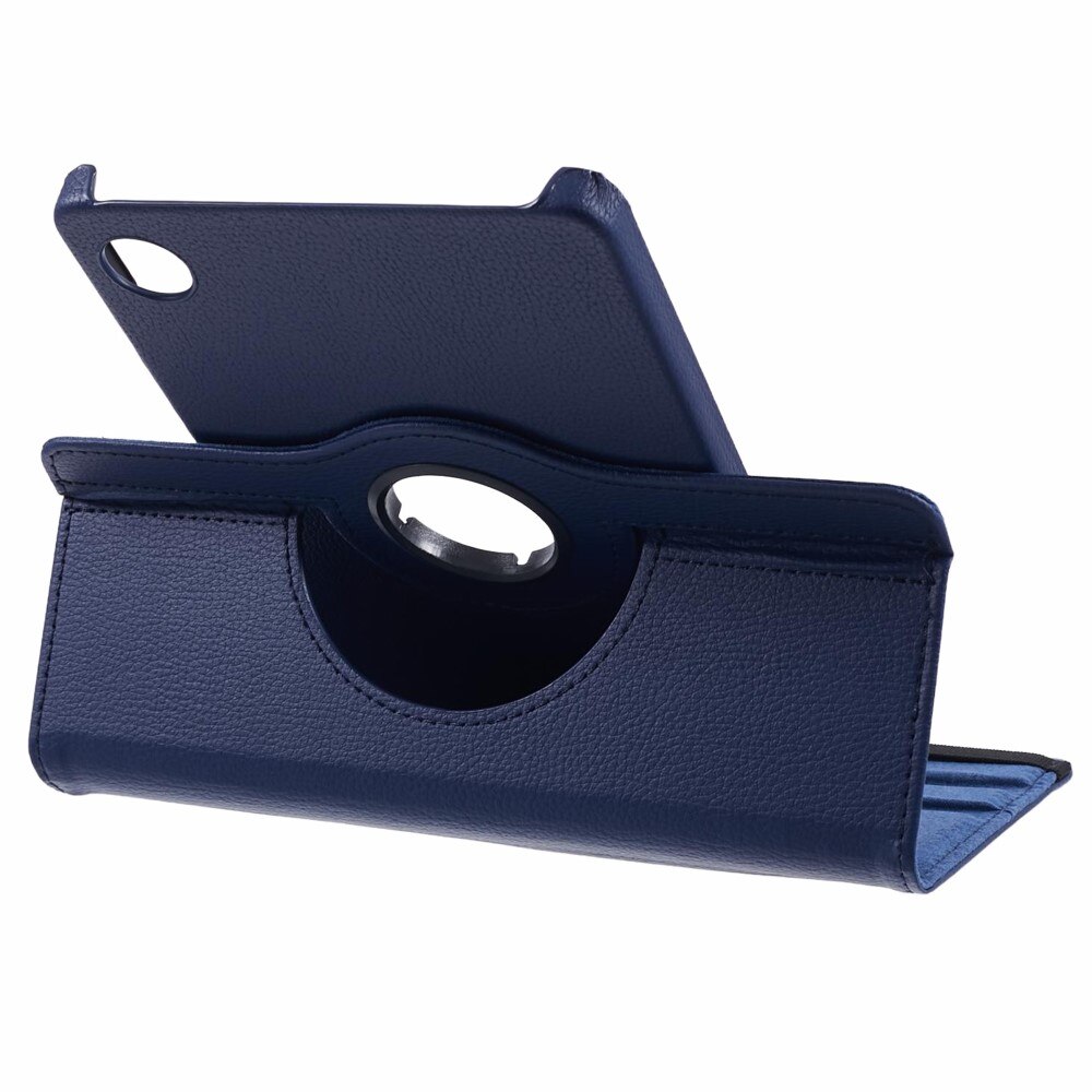 Husa pentru Samsung Galaxy Tab A9, XGSM, Rotatie 360, Albastru inchis