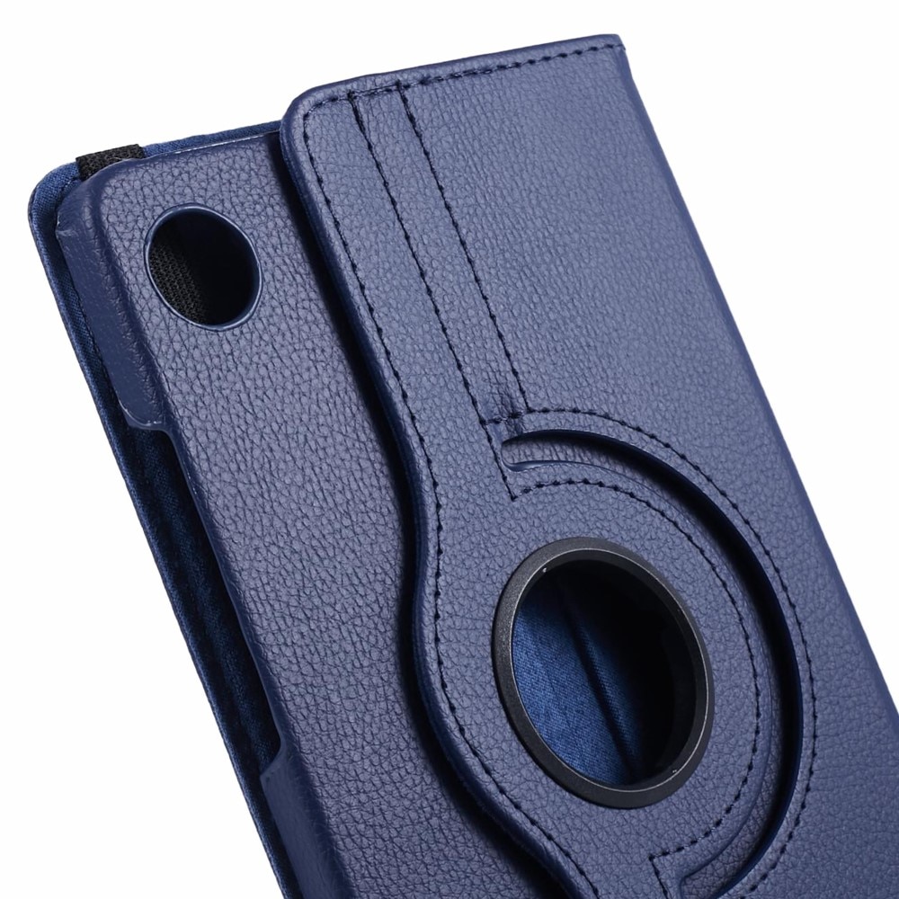 Husa pentru Samsung Galaxy Tab A9, XGSM, Rotatie 360, Albastru inchis