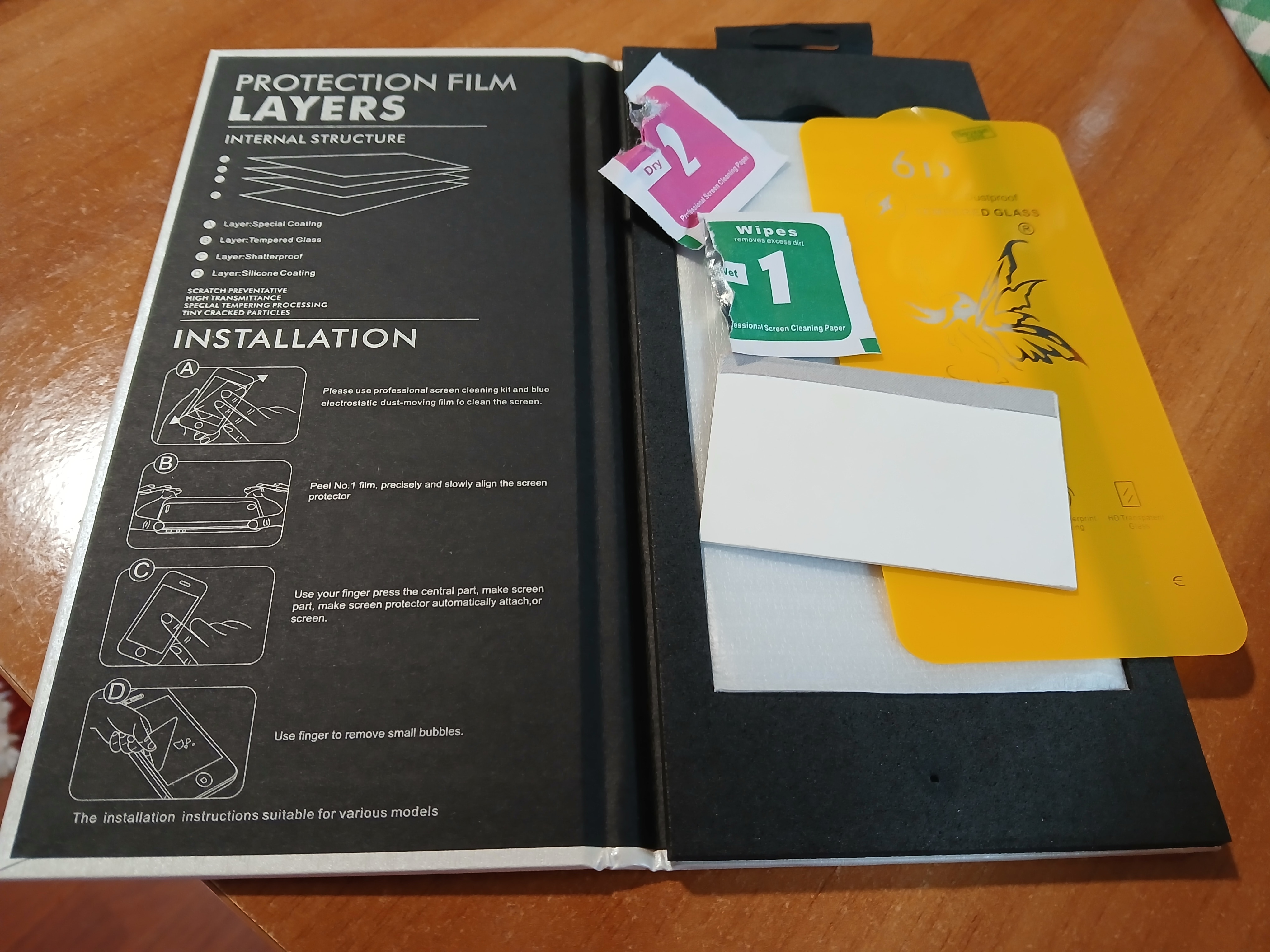 Folie Sticla pentru Samsung A15 Daden MaxProtection, Full Cover, Protectie Profesionala, Ultra Rezistenta, Calitate Premium