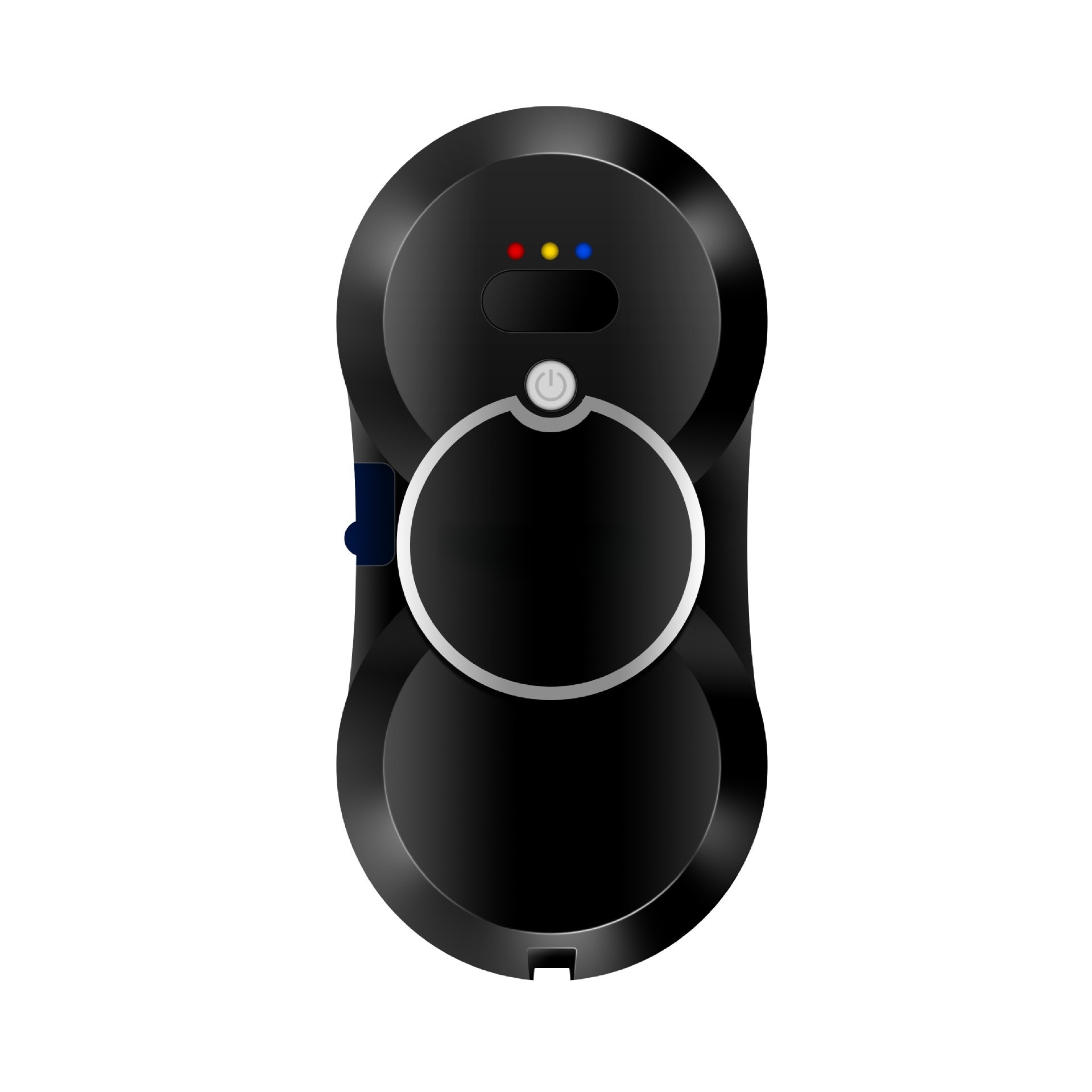 Robot de curățat geamuri ORBER, 2800 Pa, curățare cu 2 discuri, negru, 295x145x68mm