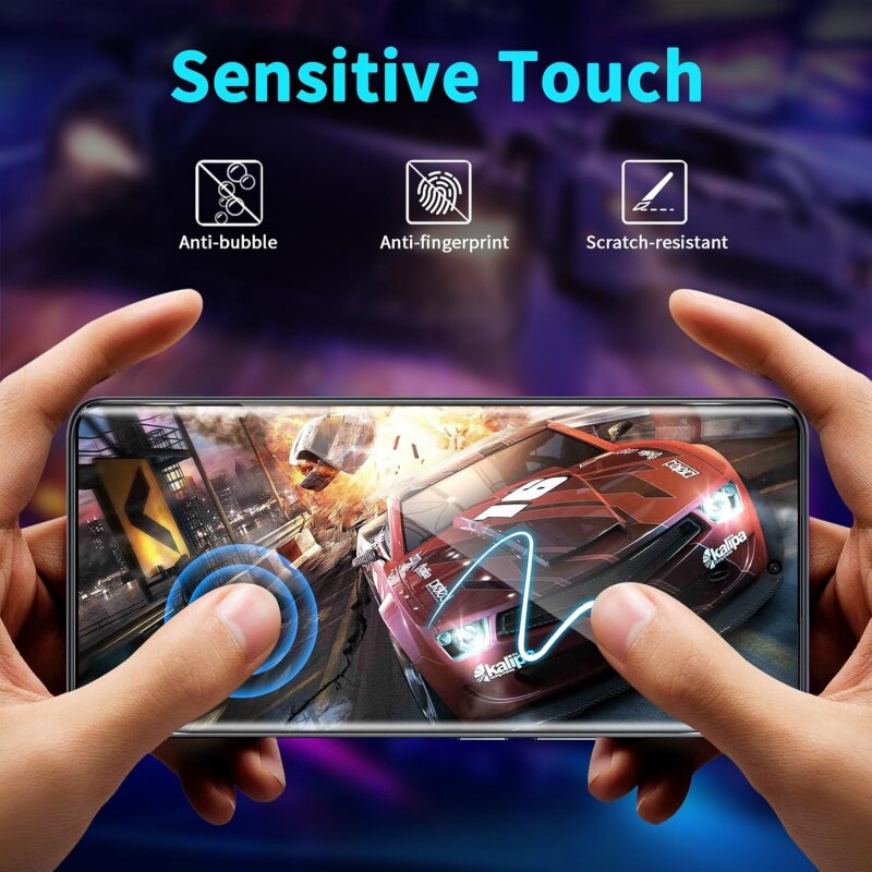 Set 2 folii sticla securizata, 9H, transparent, 0.33mm, cu kit montare, pentru Honor Magic8 Lite