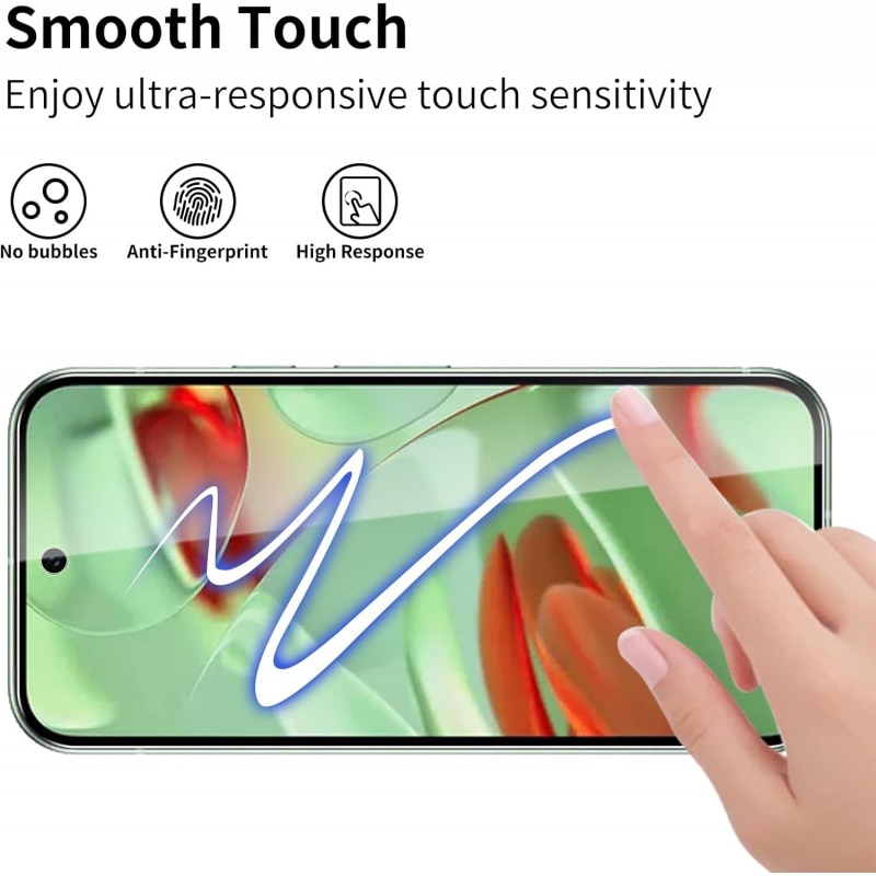 Folie protectie ecran sticla securizata 9H, 2 buc, transparenta, 0.18mm, full screen, pentru Google Pixel 9/9 Pro/10/10 Pro