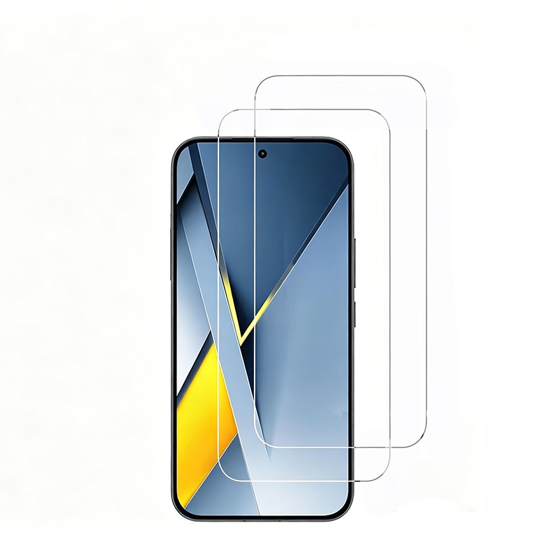 Folie protectie ecran sticla securizata 9H 0.18mm set 2 buc transparent pentru Xiaomi POCO F8 Ultra