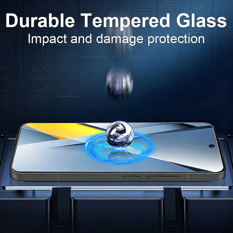 Folie protectie ecran sticla securizata 9H 0.18mm set 2 buc transparent pentru Xiaomi POCO F8 Ultra