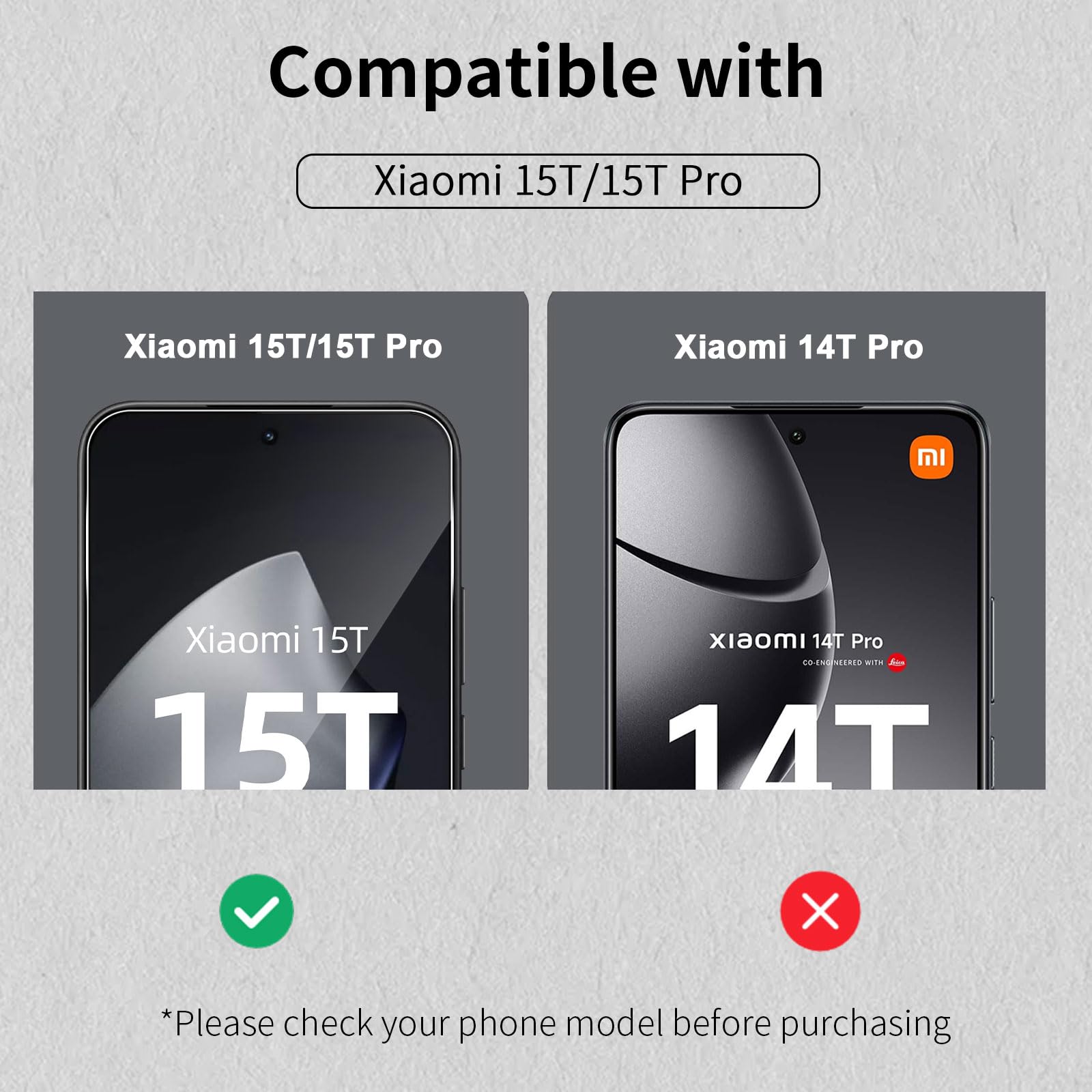 Folie protectie ecran sticla securizata 2 buc pentru Xiaomi 15T 15T Pro transparent 0.33mm 9H