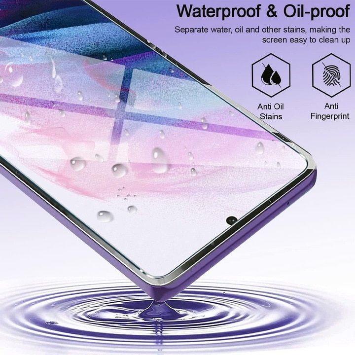 Folie 5D din Sticla Securizata pentru Huawei Pura 80 Pro, Protectie 9H, Edge-to-Edge Cover, Claritate HD, Oleophobic, Transparent