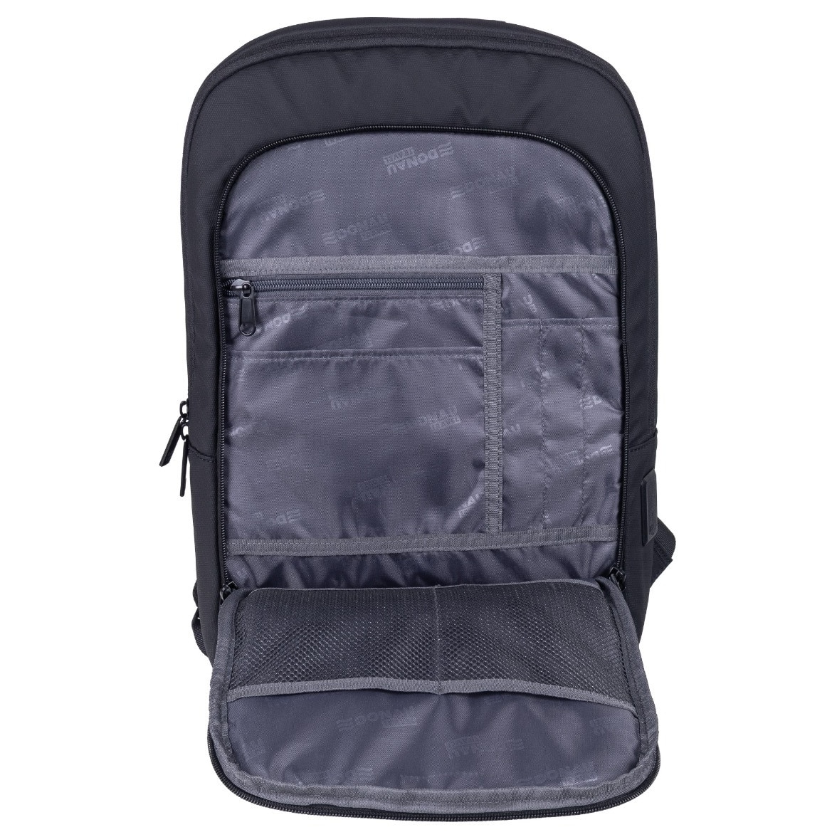 Rucsac pentru laptop 13"3" Donau Travel Rome, negru