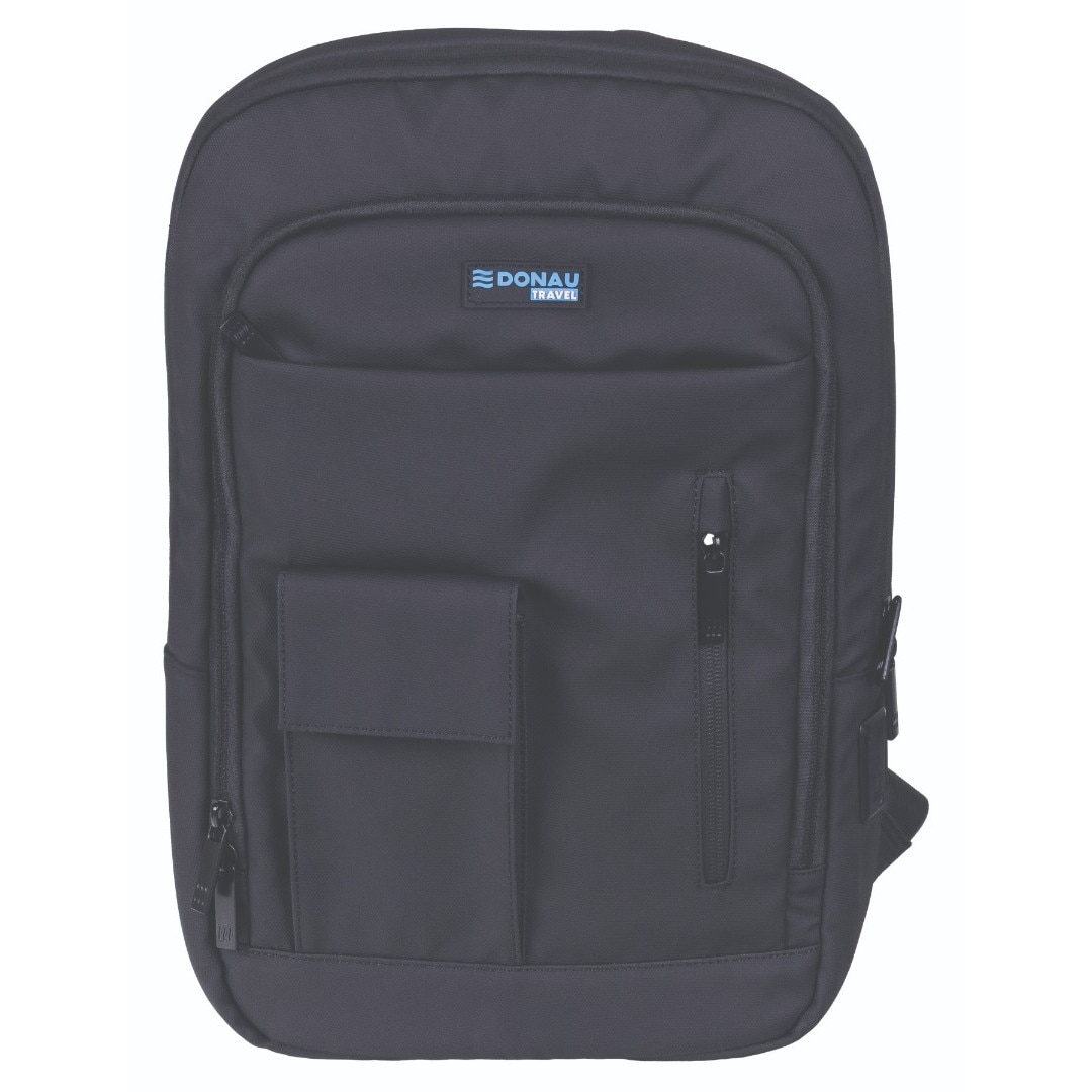 Rucsac pentru laptop 13"3" Donau Travel Rome, negru