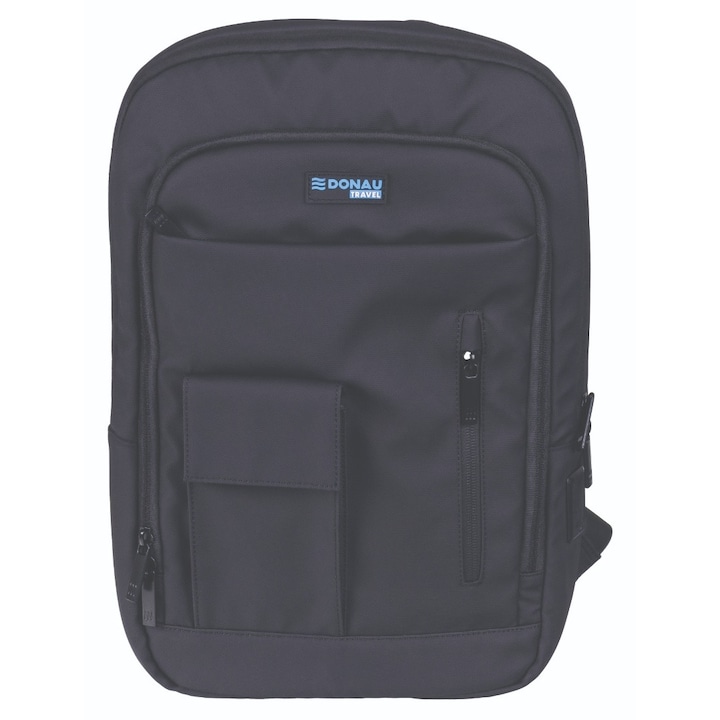 Rucsac pentru laptop 13"3" Donau Travel Rome, negru