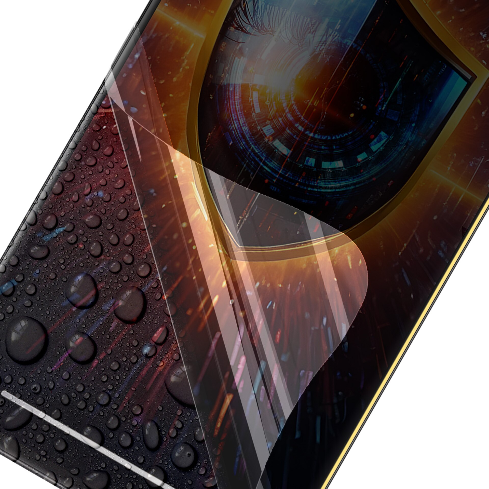 Folie protectie telefon, 3mk Silky Matt Privacy, protectie confidentialitate, rezistenta 250%, pentru Samsung Galaxy S21 Ultra 5G