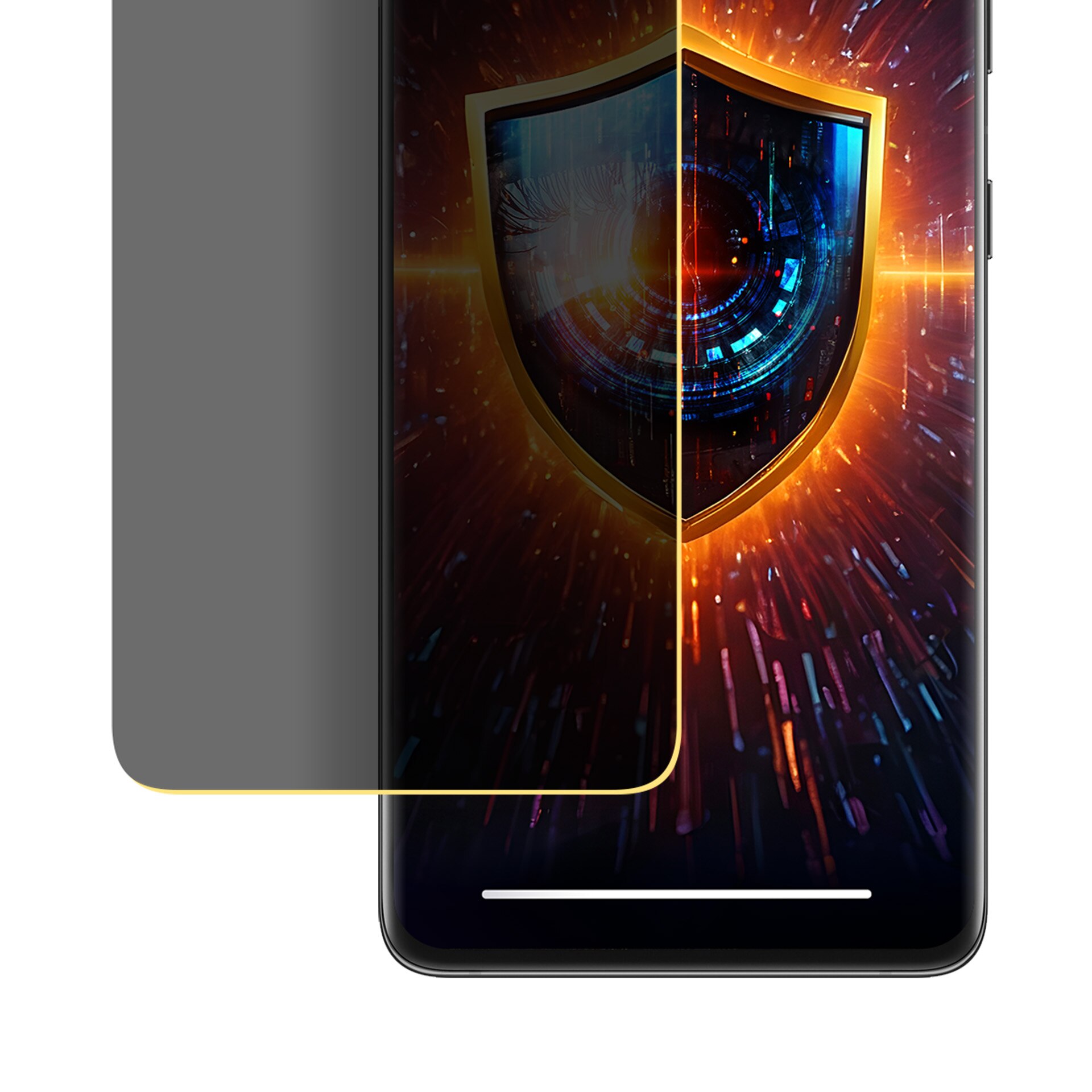 Folie protectie telefon, 3mk Silky Matt Privacy, protectie confidentialitate, rezistenta 250%, pentru Samsung Galaxy S21 Ultra 5G