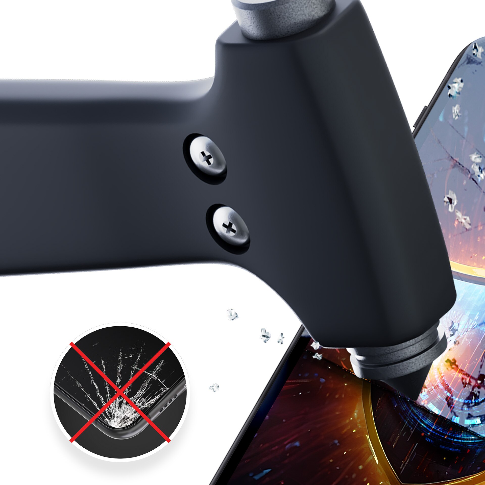 Folie protectie pentru telefon, 3mk Silky Matt Privacy, protectie ecran 250%, finisaj mat, pentru Apple iPhone 12/12 Pro