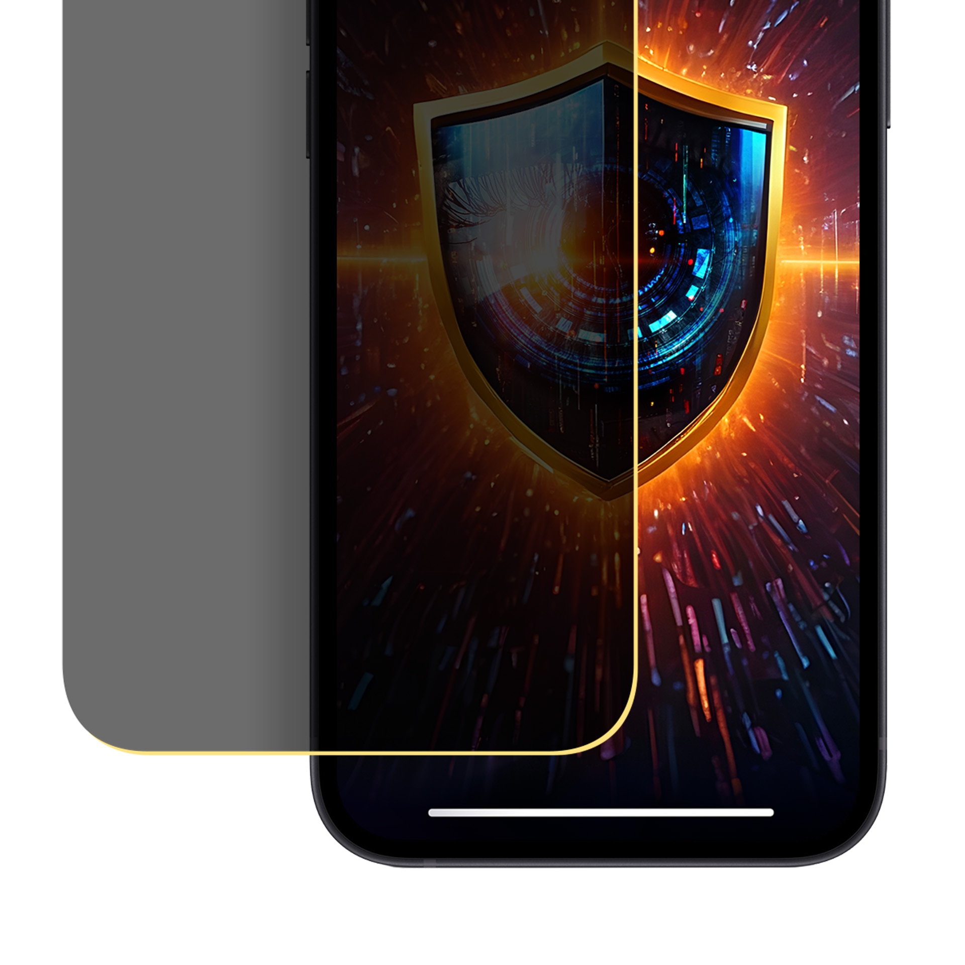 Folie protectie pentru telefon, 3mk Silky Matt Privacy, protectie ecran 250%, finisaj mat, pentru Apple iPhone 12/12 Pro