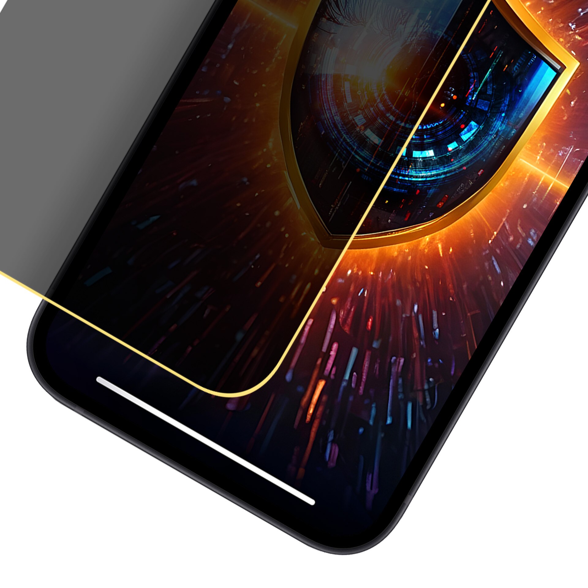 Folie protectie pentru telefon, 3mk Silky Matt Privacy, protectie ecran 250%, finisaj mat, pentru Apple iPhone 12/12 Pro
