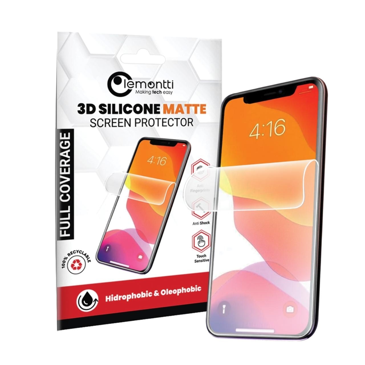 Folie Lemontti Silicon Matte compatibila cu Samsung Galaxy A27