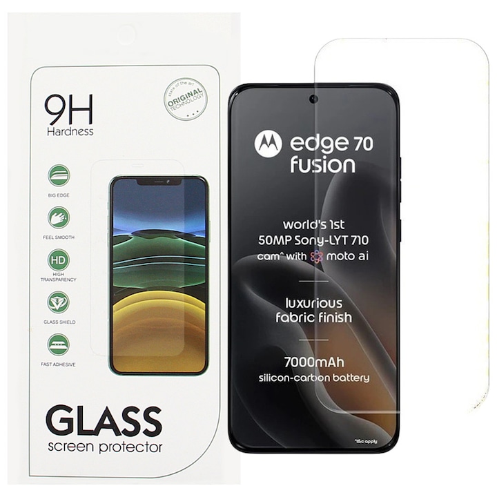 Folie de protectie tempered Motorola Moto 70 Fusion