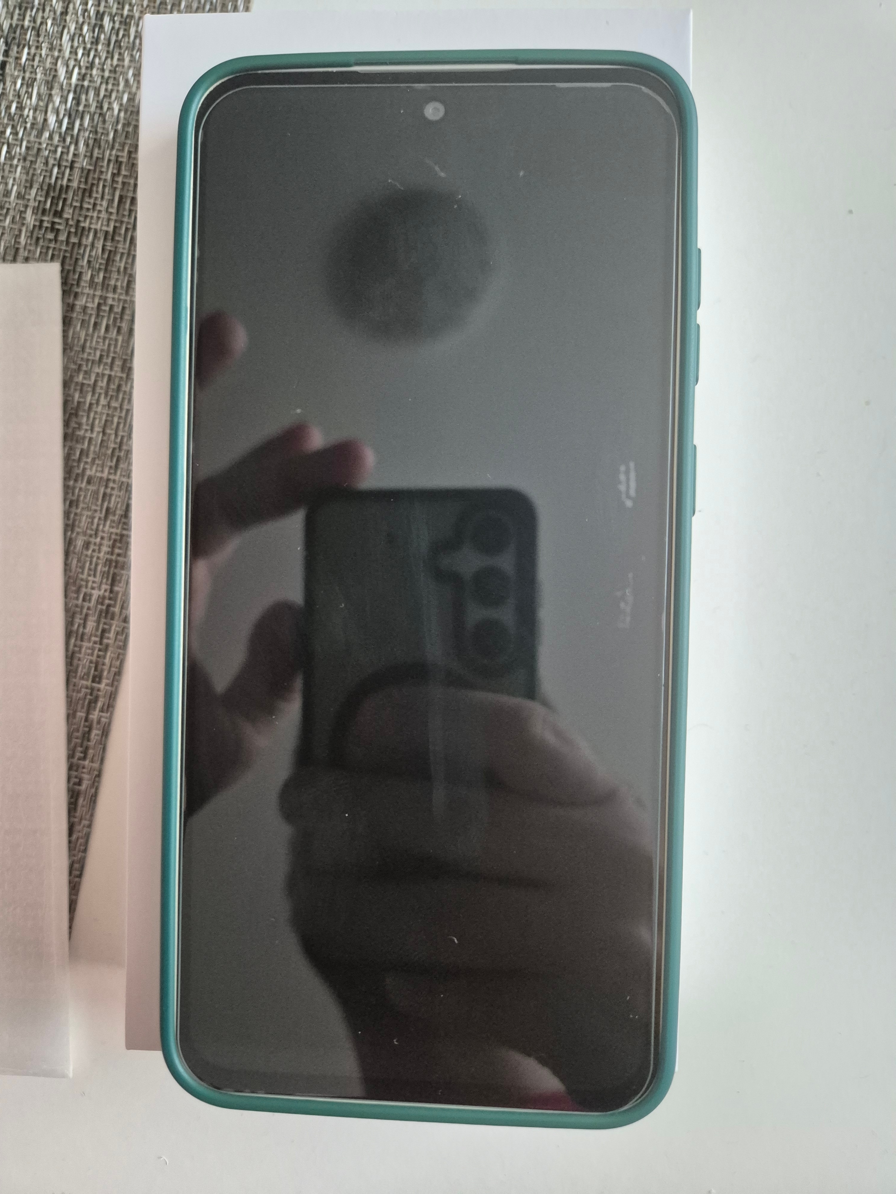 Folie sticla MatTech, compatibila cu Samsung Galaxy A36 5G, Case Friendly, 2.5 D, Grosime de 0.3mm, Duritate 9H, Anti-Fingerprint, Margini Rotunjite, Transparent